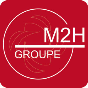 Logo M2h Groupe partenaire de l'entretien votre expert nettoyage